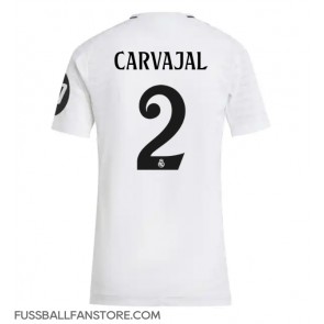 Real Madrid Daniel Carvajal #2 Replik Heimtrikot Damen 2024-25 Kurzarm